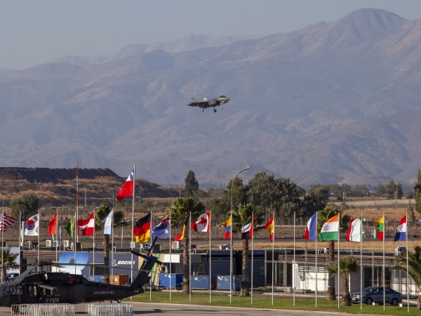 LLEGA A FIDAE 2026 EL F-35 LIGHTNING II DEMO TEAM