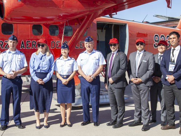 HAVILLAND RECONOCE 60 AÑOS DE OPERACIÓN DEL DHC-6 TWIN OTTER EN LA FACH